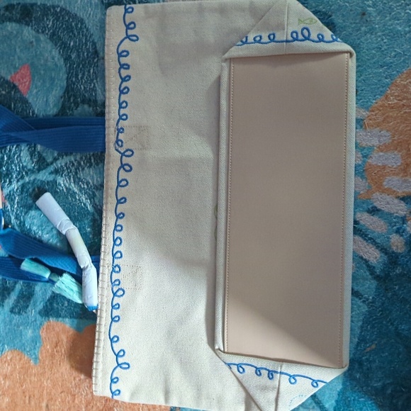 Spartina 449 Sturdy Canvas Beach Overboard Tote New With Tags. - Picture 4 of 5